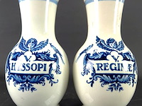 Paar apothekers kannen - afbeelding 2 van  5