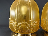 Paar art deco stijl plafonnières - afbeelding 4 van  5