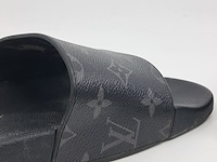 Paar badslippers, maat 9 1/2, louis vuitton, zwart - afbeelding 7 van  10