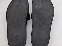 Paar badslippers, maat 9 1/2, louis vuitton, zwart - afbeelding 10 van  10
