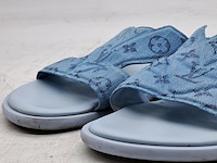 Paar badslippers, maat 9, louis vuitton - afbeelding 6 van  8