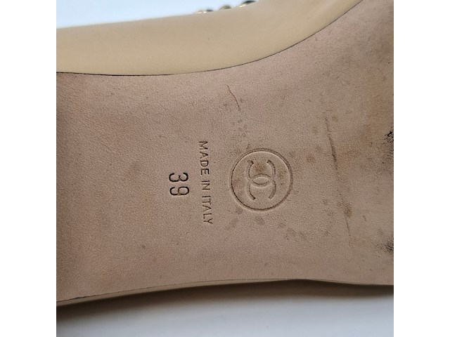 Paar ballerina's, maat 39, chanel, ag35389 - afbeelding 8 van  9
