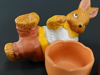 Paar biscuitporseleinen hazen - afbeelding 3 van  5