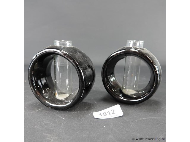 Paar bloemenvaasjes - afbeelding 1 van  5