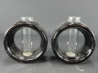 Paar bloemenvaasjes - afbeelding 2 van  5