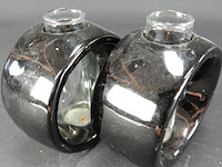 Paar bloemenvaasjes - afbeelding 3 van  5