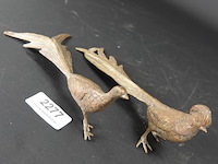 Paar bronzen fazanten - afbeelding 2 van  5