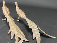 Paar bronzen fazanten - afbeelding 3 van  5