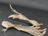 Paar bronzen fazanten - afbeelding 5 van  5