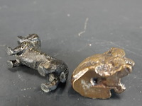Paar bronzen teckels - afbeelding 5 van  5