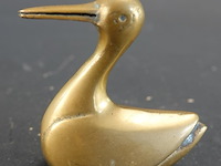 Paar bronzen zwanen - afbeelding 3 van  5