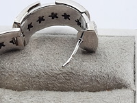 Paar creolen, 18 karaats - afbeelding 4 van  12