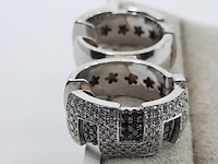 Paar creolen, 18 karaats - afbeelding 6 van  12