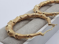 Paar creolen, 18 karaats - afbeelding 12 van  12