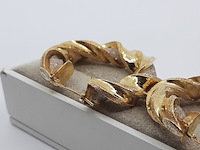 Paar creolen, 18 karaats - afbeelding 9 van  12