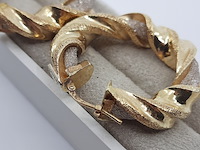 Paar creolen, 18 karaats - afbeelding 11 van  12