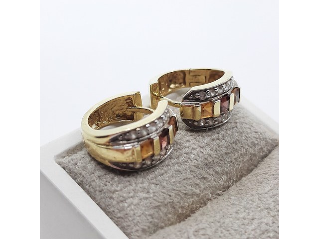 Paar creolen - afbeelding 2 van  9