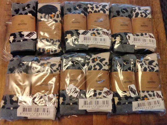 Paar dames sokken. (60x) - afbeelding 1 van  4