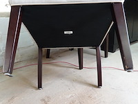 Paar gecapitonneerde fauteuils - afbeelding 6 van  7