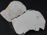 Paar gipsen indische portretten - afbeelding 5 van  5