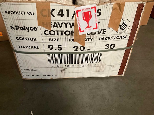 Paar handschoenen (600x) - afbeelding 2 van  3