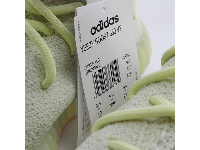 Paar herensneakers, maat 44, adidas yeezy, f36980 - afbeelding 8 van  12