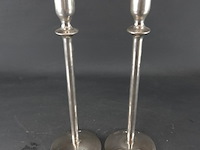 Paar hoge kandelaren - afbeelding 2 van  5