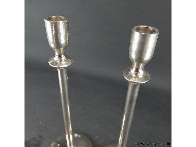 Paar hoge kandelaren - afbeelding 4 van  5