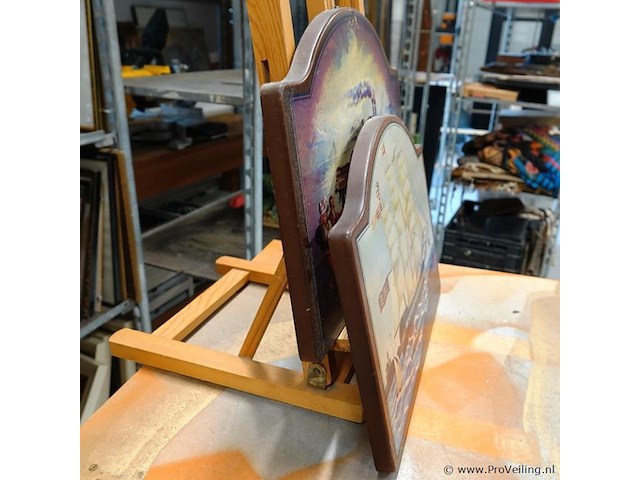 Paar houten panelen - afbeelding 4 van  5