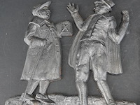 Paar ijzeren plaques - afbeelding 3 van  5