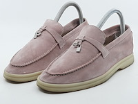 Paar instappers, 38,5, loro piana, summer walk 73249l - afbeelding 1 van  11