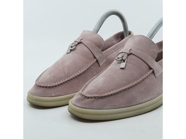 Paar instappers, 38,5, loro piana, summer walk 73249l - afbeelding 4 van  11