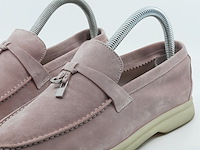 Paar instappers, 38,5, loro piana, summer walk 73249l - afbeelding 5 van  11