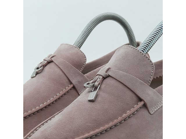 Paar instappers, 38,5, loro piana, summer walk 73249l - afbeelding 6 van  11