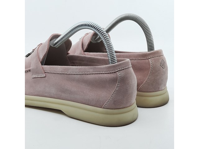 Paar instappers, 38,5, loro piana, summer walk 73249l - afbeelding 9 van  11