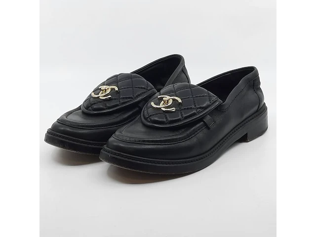 Paar instappers, maat 37, chanel, d g36646 - afbeelding 1 van  12