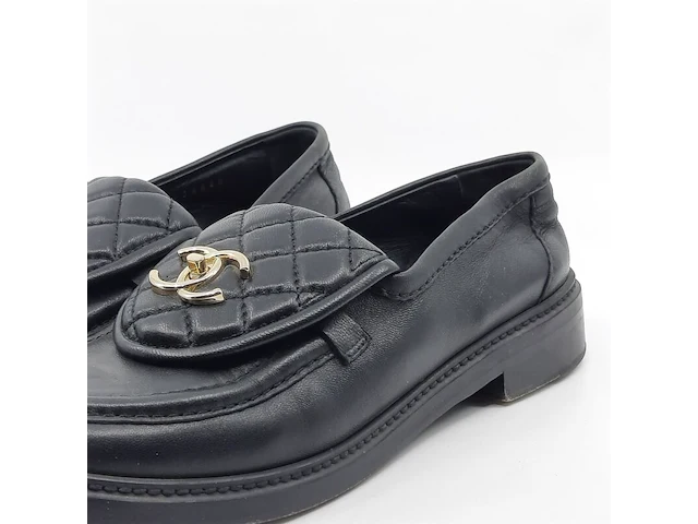 Paar instappers, maat 37, chanel, d g36646 - afbeelding 6 van  12