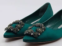 Paar instappers, maat 37, manolo blahnik - afbeelding 4 van  11