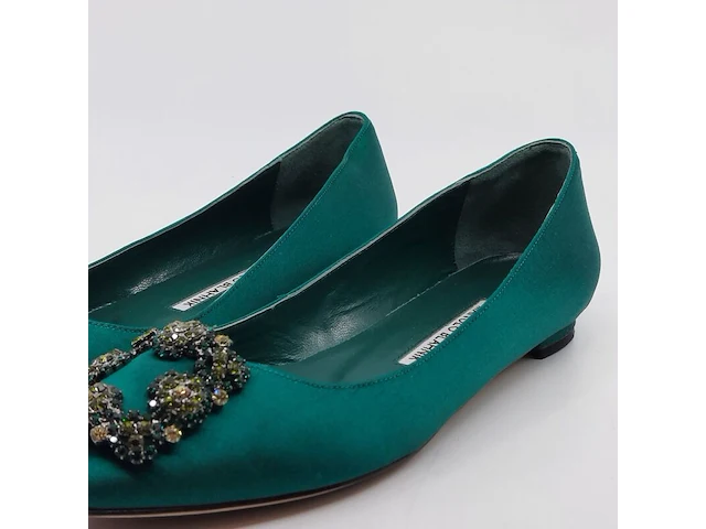 Paar instappers, maat 37, manolo blahnik - afbeelding 5 van  11