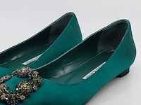 Paar instappers, maat 37, manolo blahnik - afbeelding 5 van  11