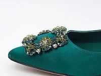 Paar instappers, maat 37, manolo blahnik - afbeelding 7 van  11