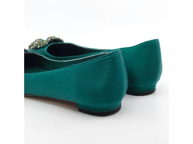 Paar instappers, maat 37, manolo blahnik - afbeelding 8 van  11