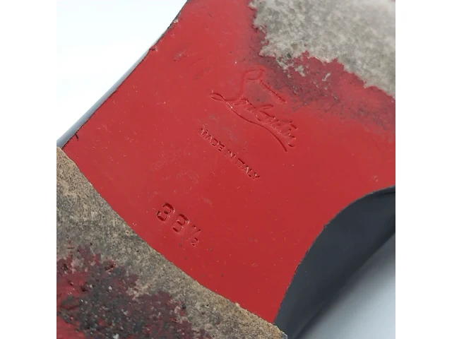 Paar instappers, maat 38 1/2, christian louboutin - afbeelding 3 van  12