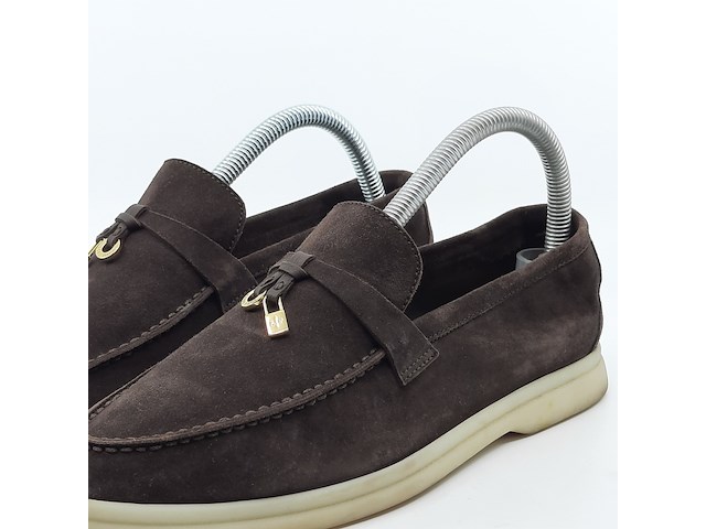 Paar instappers, maat 38, loro piana, summer walk 73250l - afbeelding 6 van  12