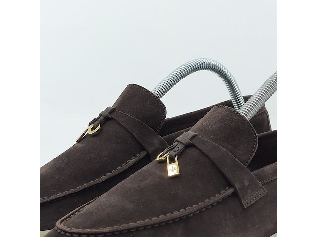 Paar instappers, maat 38, loro piana, summer walk 73250l - afbeelding 7 van  12