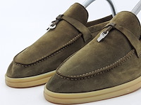 Paar instappers, maat 38,5, loro piana, summer walk 40006h - afbeelding 4 van  11