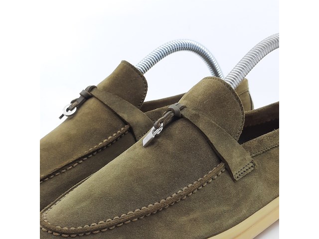 Paar instappers, maat 38,5, loro piana, summer walk 40006h - afbeelding 5 van  11