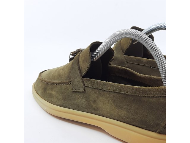 Paar instappers, maat 38,5, loro piana, summer walk 40006h - afbeelding 9 van  11