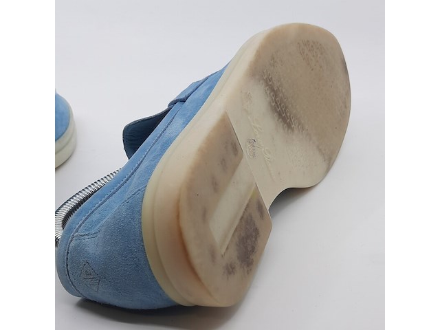 :paar instappers, maat 38,5, loro piana, summer walk l62197 - afbeelding 3 van  11