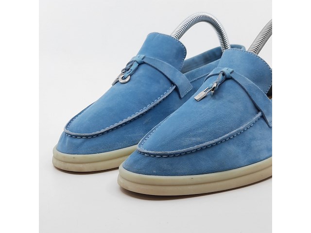 :paar instappers, maat 38,5, loro piana, summer walk l62197 - afbeelding 4 van  11